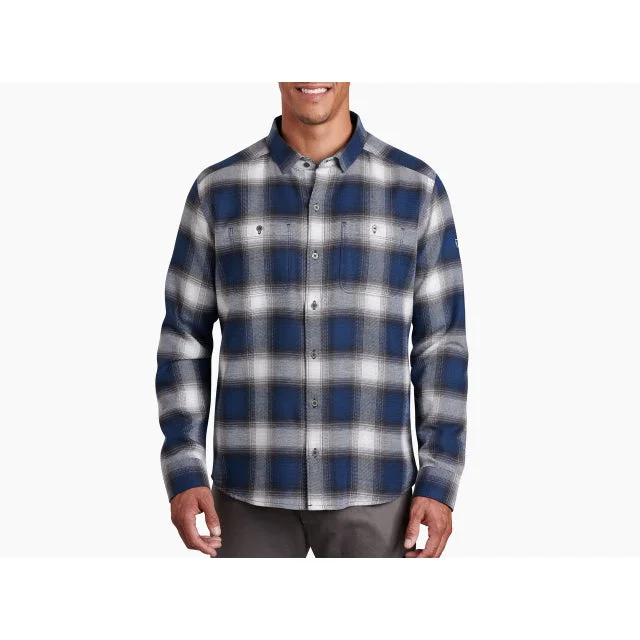 Camping hiking trail vast-Men's Law Flannel LS