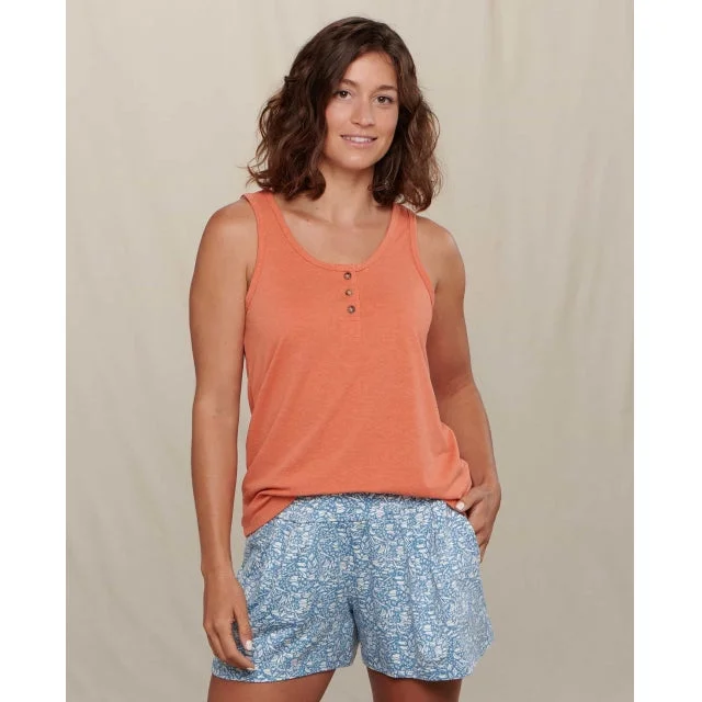 Camping hiking nature pulse-Women's Piru Henley Tank