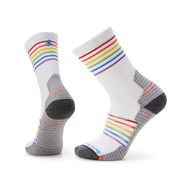 Camping hiking outdoor spark-Hike Light Cushion Pride Pattern Crew Socks