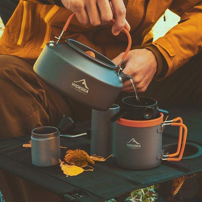 Camping hiking gear thrill-Camping Coffee Cookware