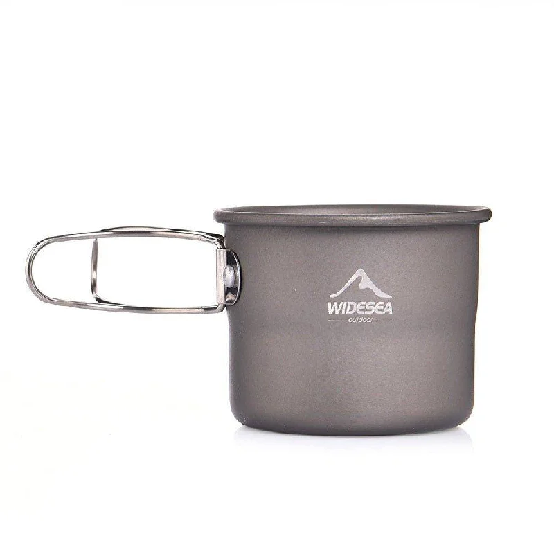 Camping hiking nature lift-Camping Mug Outdoor Coffee Tea Aluminum Cup Tourism Tableware Picnic Cooking Supplies Equipment Tourist Trekking Hiking