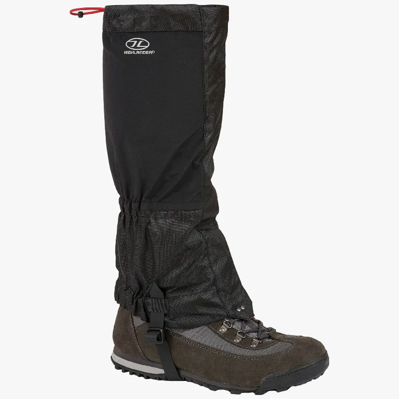 Camping hiking trail rain-Cuillin Gaiters, Black