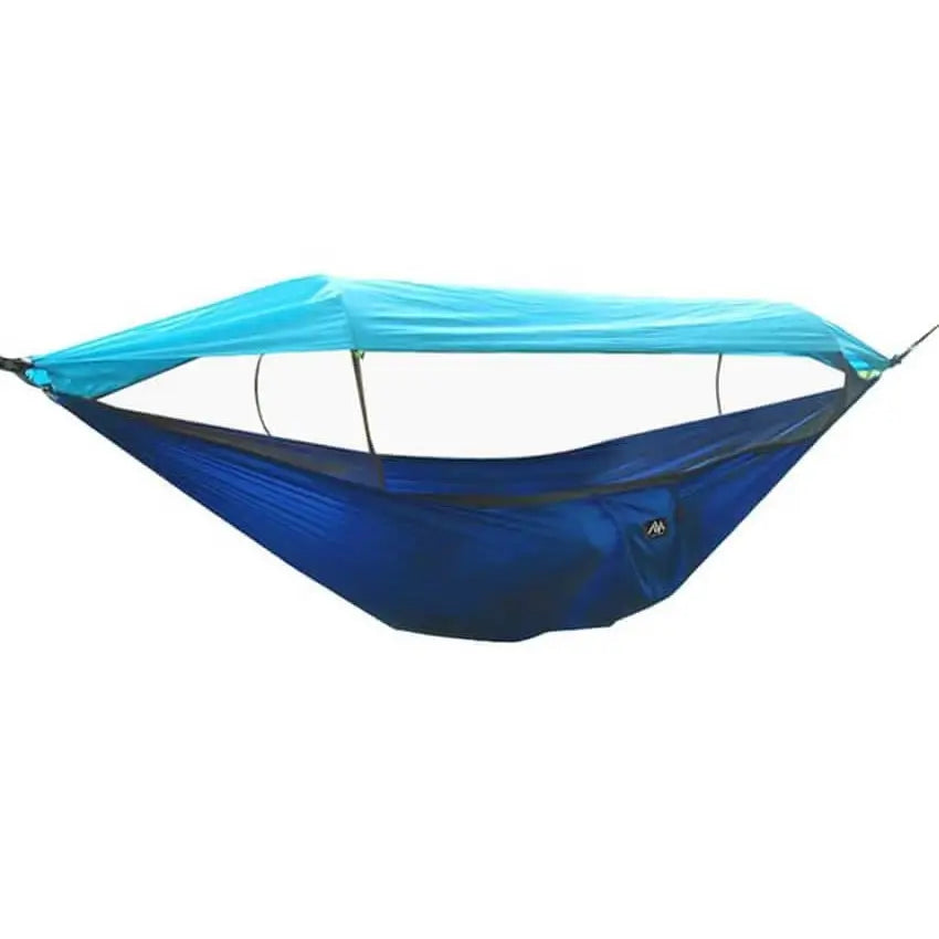 breathable camping sleep bins-EcoShield Pro Hammock with Mosquito Net & Sunshade Cover