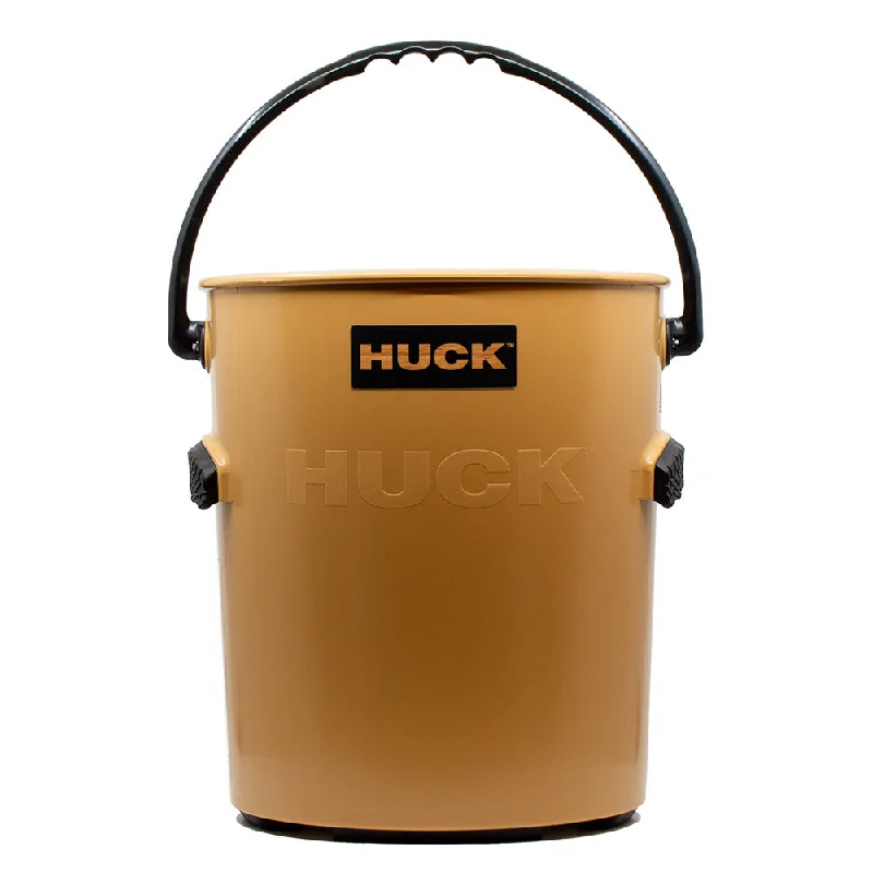 high-performance camping head guards-HUCK Performance Bucket - Black n Tan - Tan w/Black Handle [87154]