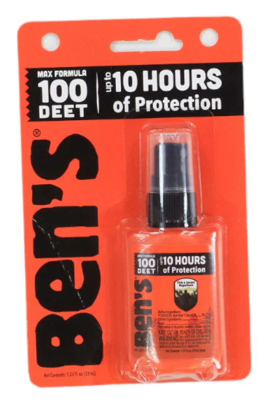 Camping hiking trail sharp-Liberty Mountain Bens 100% DEET Max Pump Repellent Spray