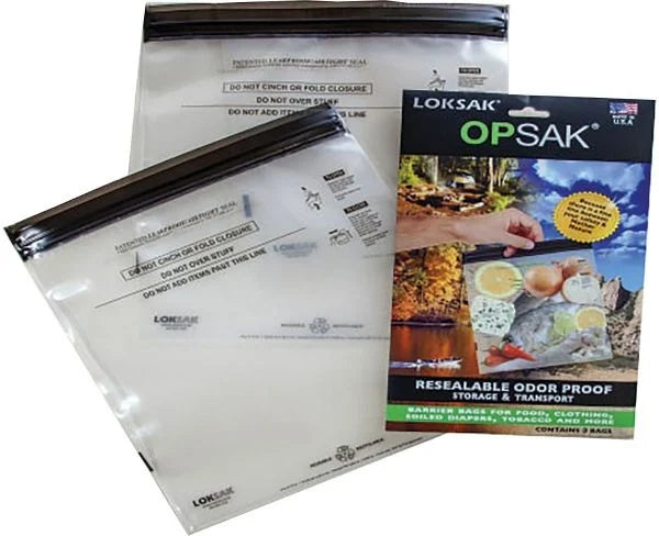 foldable camping water cases-OPSAK Odor Proof Barrier Bags