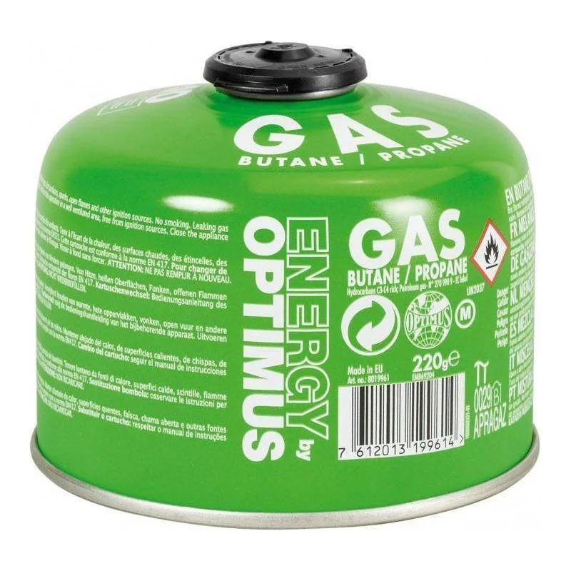 high-performance camping head bins-Optimus Gas Canister Green 230g