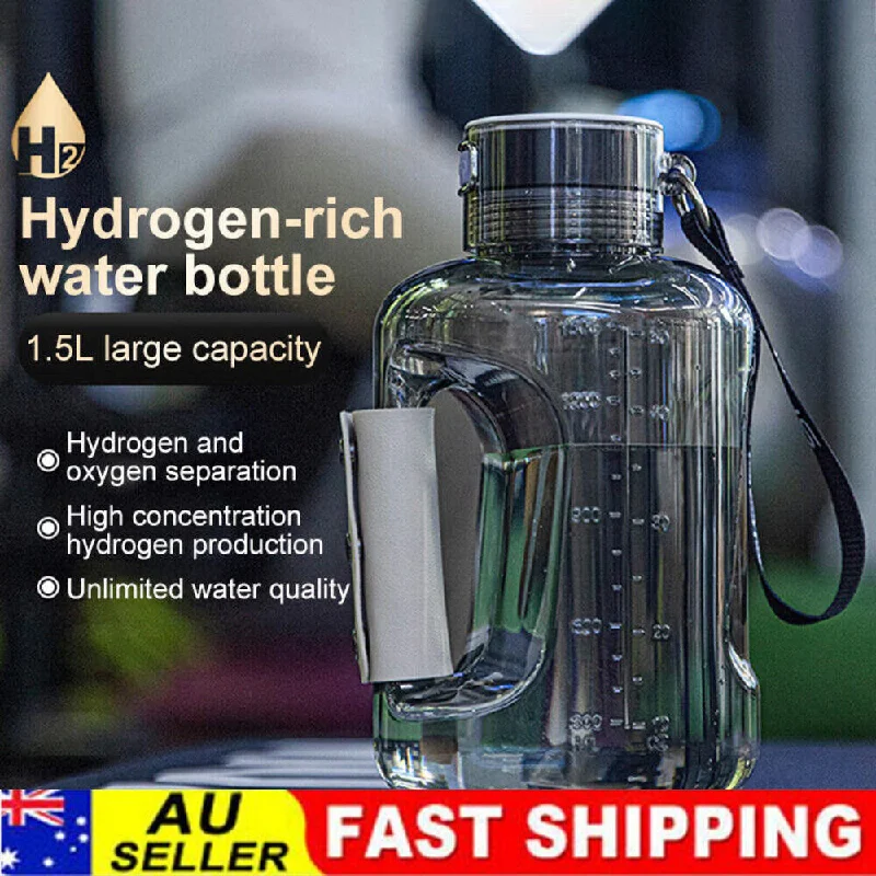 foldable camping hydration bins-Random Color Hydrogen Water Bottle 1.5L Hydrogen Rich Portable Rich Hydrogen Water Generator