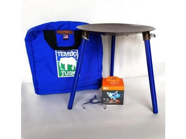 Camping hiking trail link-Tembo Tusk Adventure Skottle Grill Kit (Mini Version)